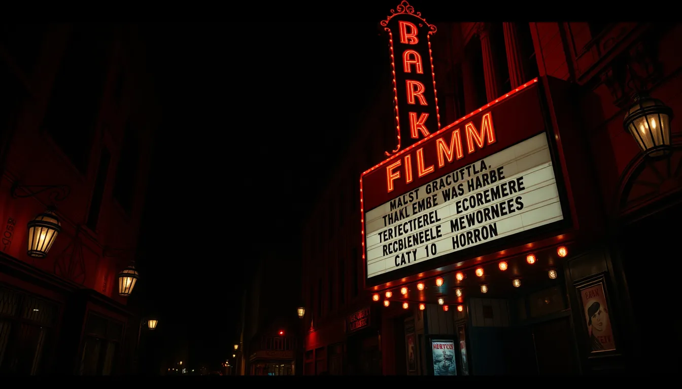 Black comedy film screening